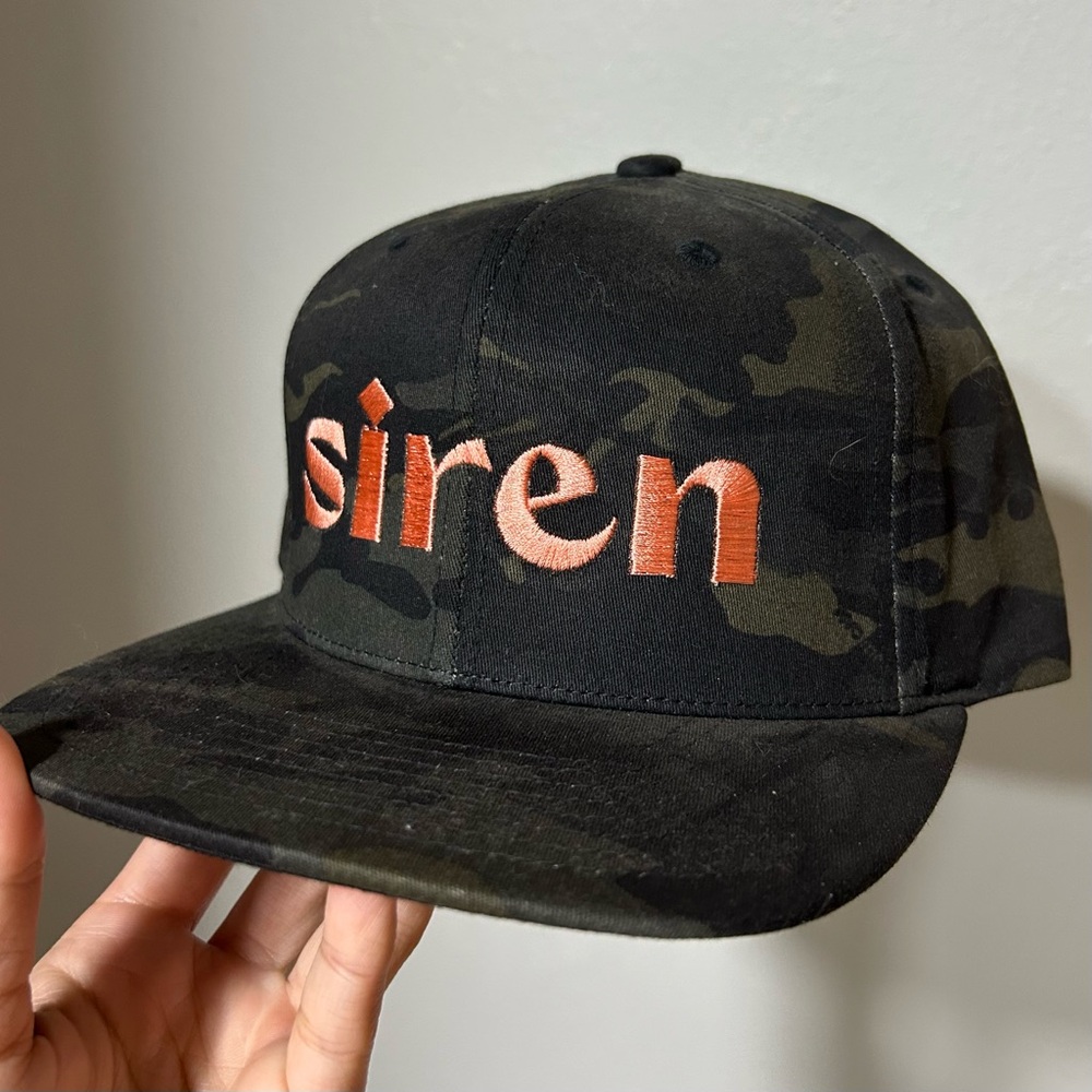 Camo Snapback Hat